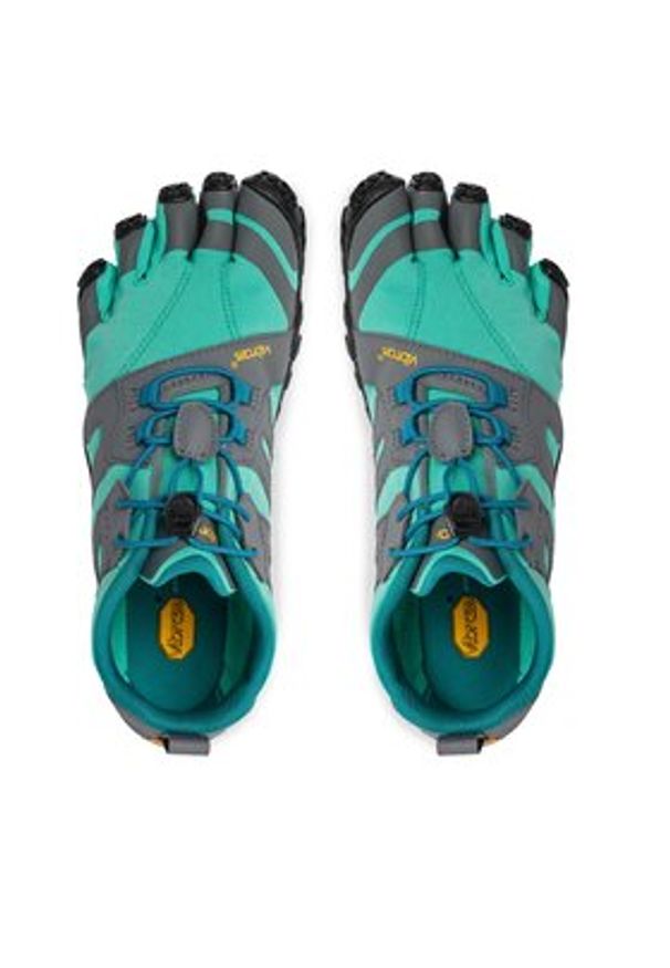 Vibram Fivefingers Buty do biegania V-Trail 2.0 19W7603 Zielony. Kolor: zielony. Materiał: materiał. Model: Vibram FiveFingers