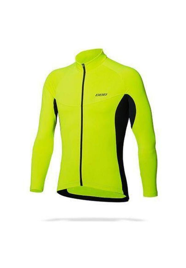 BBB CYCLING - Koszulka rowerowa BBB Transition jersey l.s.. Kolor: żółty. Materiał: jersey. Sport: kolarstwo