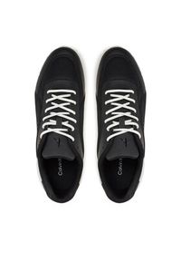 Calvin Klein Jeans Sneakersy Eva Runner Low Mesh Mix YM0YM01185 Czarny. Kolor: czarny. Materiał: materiał #3