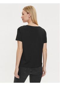 Replay T-Shirt W3084.000.20994 Czarny Regular Fit. Kolor: czarny. Materiał: bawełna #4