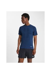 Bezszwowa koszulka Hummel Hiit. Kolor: zielony, niebieski, wielokolorowy. Sport: fitness #1