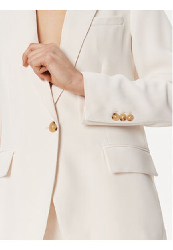 Day Birger et Mikkelsen - DAY BIRGER ÉT MIKKELSEN Marynarka Hector 100119 Écru Regular Fit. Materiał: syntetyk