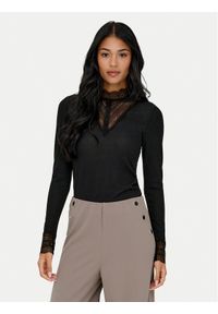 only - ONLY Bluzka Tilde 15344695 Czarny Regular Fit. Kolor: czarny. Materiał: syntetyk #1