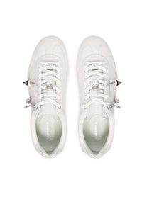 Karl Lagerfeld - KARL LAGERFELD Sneakersy KL63821 Biały. Kolor: biały. Materiał: zamsz, skóra #2
