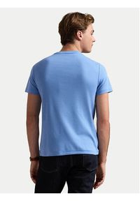 Polo Ralph Lauren T-Shirt 710740727086 Niebieski Slim Fit. Typ kołnierza: polo. Kolor: niebieski. Materiał: bawełna #2