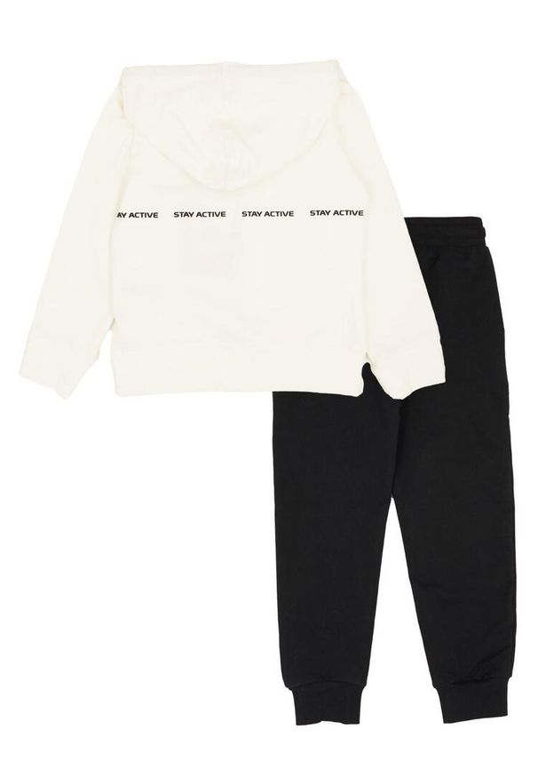 LEONE 1947 APPAREL - Dres dla dziewczynki energetycznej. Okazja: na uczelnię. Kolor: czarny, biały, wielokolorowy. Materiał: dresówka. Styl: sportowy