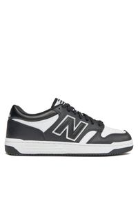 New Balance Sneakersy BB480LBA Czarny. Kolor: czarny. Materiał: skóra