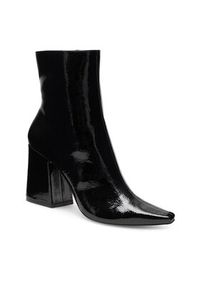 Nine West Botki SAAMEN SJ1453-1 Czarny. Kolor: czarny. Materiał: materiał #2