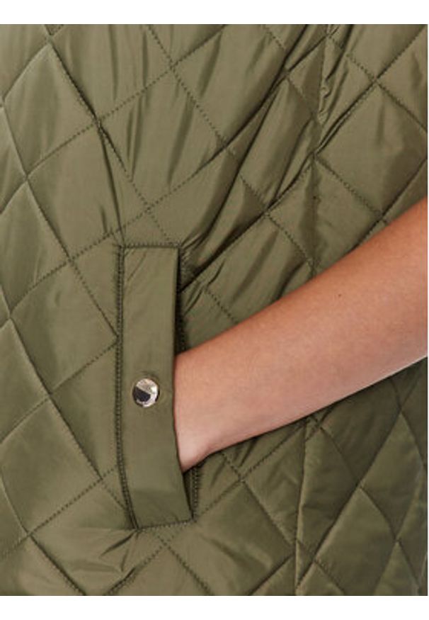 Geox Bezrękawnik Asheely W3520N-T2973 F3034 Zielony Regular Fit. Kolor: zielony. Materiał: syntetyk. Długość rękawa: bez rękawów