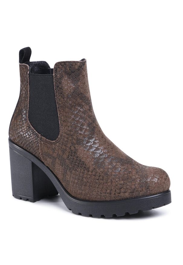 Botki Lasocki. Kolor: brązowy