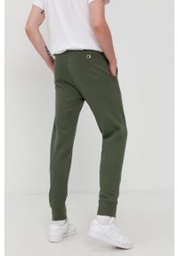 Champion - Spodnie. Kolor: zielony. Materiał: dzianina, bawełna #4