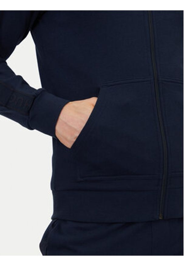 Hugo - HUGO Bluza Liam 50540933 Granatowy Regular Fit. Kolor: niebieski. Materiał: bawełna