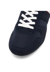 Lanetti Sneakersy MP07-01378-01 Granatowy. Kolor: niebieski. Materiał: materiał #2