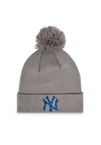New Era Czapka Infill Bobble Nyy 60364328 Szary. Kolor: szary. Materiał: akryl, materiał