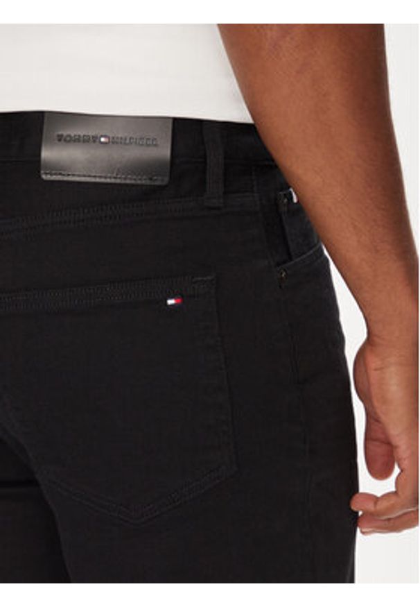 TOMMY HILFIGER - Tommy Hilfiger Jeansy Denton MW0MW40681 Czarny Straight Fit. Kolor: czarny
