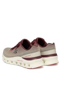 skechers - Skechers Sneakersy Glide-Step Pro - Waverra 233132/TPBG Brązowy. Kolor: brązowy. Materiał: materiał #5