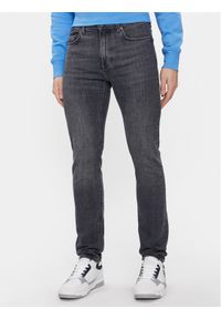 TOMMY HILFIGER - Tommy Hilfiger Jeansy Bleecker MW0MW33965 Szary Slim Fit. Kolor: szary