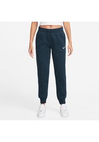 Spodnie sportowe damskie Nike Nsw Phnx Flc. Kolor: niebieski. Materiał: dresówka. Długość: długie #1