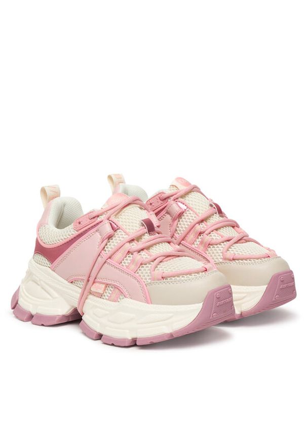 Buffalo Sneakersy 1636742 Różowy. Kolor: różowy. Materiał: materiał
