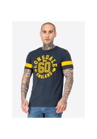Koszulka Lonsdale Askerswell. Kolor: wielokolorowy, niebieski, żółty #1