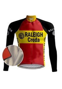 Camisola de Ciclismo Retro TI-Raleigh - REDTED. Kolor: żółty, wielokolorowy, czarny. Materiał: poliester