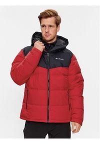 columbia - Columbia Kurtka narciarska Iceline Ridge™ Jacket Czerwony Regular Fit. Kolor: czerwony. Materiał: syntetyk. Sport: narciarstwo