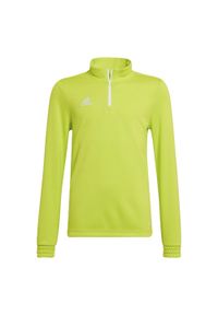 Adidas - Bluza piłkarska dla dzieci adidas Entrada 22 Training Top. Kolor: żółty. Sport: piłka nożna #1