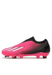 Adidas - adidas Buty X Speedportal.3 Laceless Firm Ground Boots GZ5065 Różowy. Kolor: różowy. Materiał: materiał #6