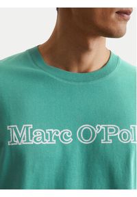 Marc O'Polo T-Shirt 526201251154 Turkusowy Regular Fit. Typ kołnierza: polo. Kolor: turkusowy. Materiał: bawełna #4
