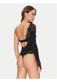 Hunkemöller Body Azalea 300217 Czarny Slim Fit. Kolor: czarny. Materiał: syntetyk