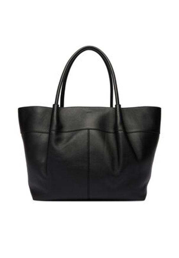 BOSS Torebka Helya Tote 50557977 Czarny. Kolor: czarny. Materiał: skórzane