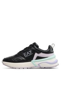 EA7 Emporio Armani Sneakersy X7X007 XK310 R664 Czarny. Kolor: czarny. Materiał: skóra #3