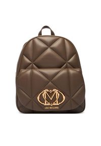 Love Moschino - LOVE MOSCHINO Plecak JC4037PP1OLC0203 Brązowy. Kolor: brązowy. Materiał: skóra #3