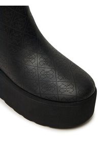 Guess Botki Jilaine FLFJIL FAL10 Czarny. Kolor: czarny. Materiał: skóra #5