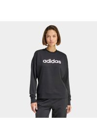 Adidas - Bluza fitness damska ADIDAS. Kolor: czarny. Materiał: materiał. Sport: fitness #1