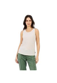 Damski tank top Protest Fields. Okazja: na co dzień. Kolor: biały. Styl: casual