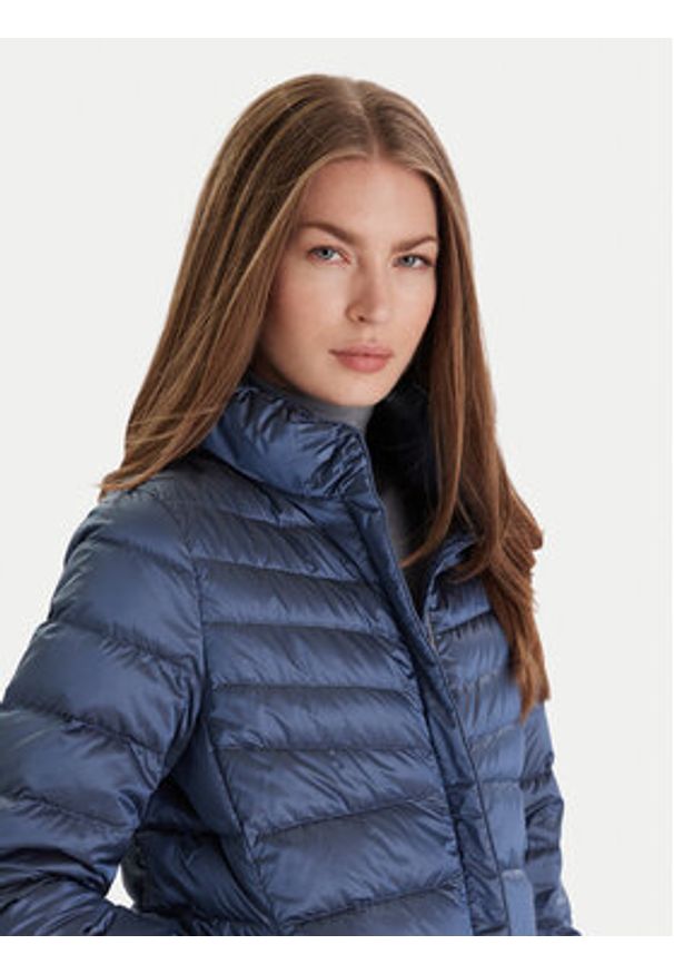 Geox Kurtka puchowa Jaysen W4625D T3154 F4624 Granatowy Regular Fit. Kolor: niebieski. Materiał: syntetyk