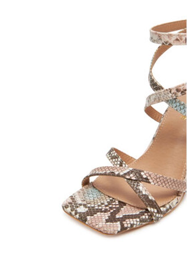 DeeZee Sandały LWBLD317-2 Różowy. Kolor: różowy. Materiał: skóra