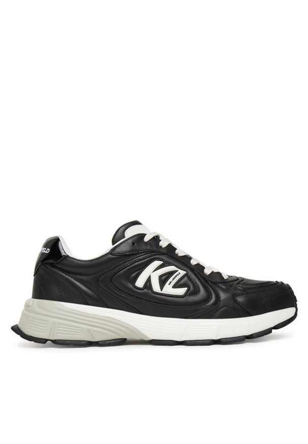 Karl Lagerfeld - KARL LAGERFELD Sneakersy Orion KL55524 Czarny. Kolor: czarny. Materiał: skóra