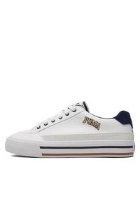 Puma Sneakersy Court Classic Vulc Retro Club 395089-01 Biały. Kolor: biały