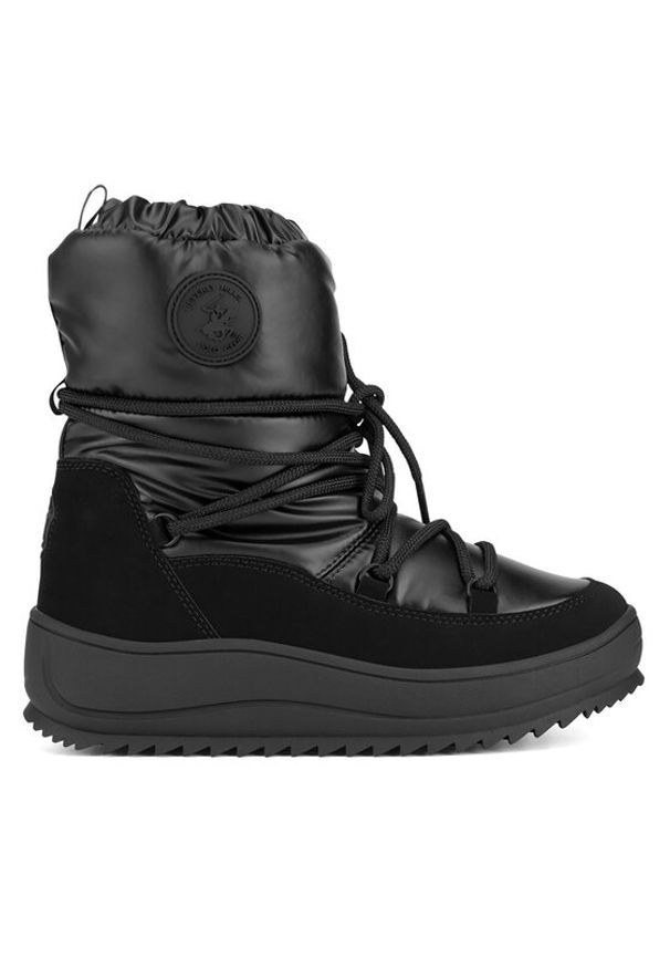 Beverly Hills Polo Club Śniegowce V12-794 Czarny. Kolor: czarny. Materiał: materiał