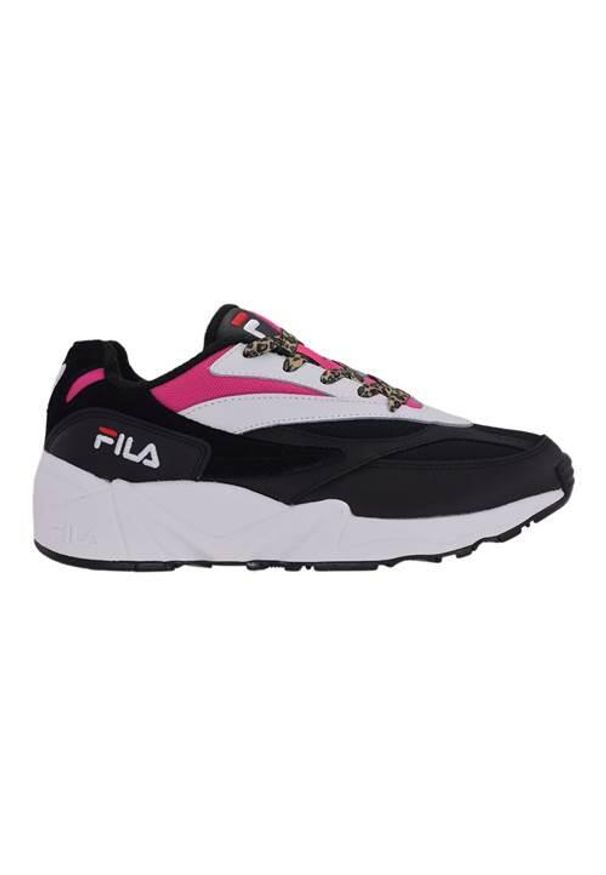 Buty do chodzenia damskie Fila V94M Low Wmn. Zapięcie: sznurówki. Kolor: czarny, wielokolorowy. Materiał: skóra, materiał. Szerokość cholewki: normalna. Sport: turystyka piesza