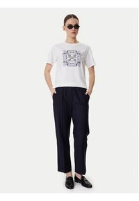 Weekend Max Mara T-Shirt West 2615971041 Biały Regular Fit. Kolor: biały. Materiał: bawełna #3