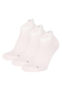 XTREME SOCKSWEAR - Xtreme Skarpety do tenisówek fitness, 3 par, biały. Kolor: biały. Sport: fitness #1