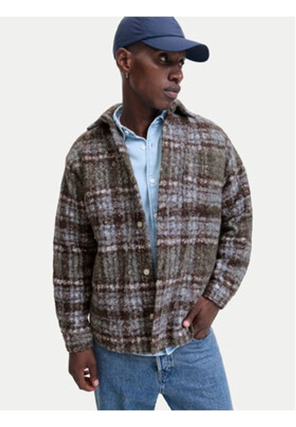 Jack & Jones Kurtka przejściowa Denver 12293835 Brązowy Loose Fit. Kolor: brązowy. Materiał: syntetyk