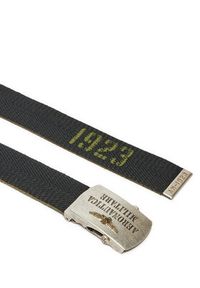 Aeronautica Militare Pasek Męski 242CI292CT3108 Khaki. Kolor: brązowy. Materiał: materiał