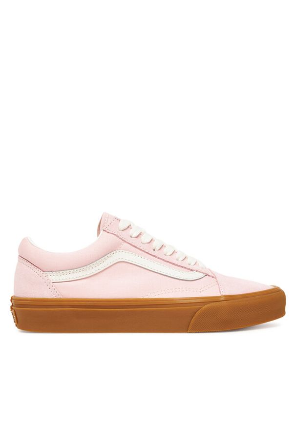 Vans Tenisówki Old Skool VN000D9YRWZ1 Różowy. Kolor: różowy. Materiał: zamsz, skóra