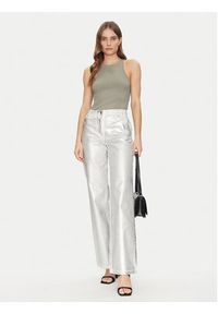 Guess Top W5GP57 KCV52 Zielony Slim Fit. Kolor: zielony. Materiał: syntetyk #5