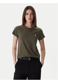 Polo Ralph Lauren T-Shirt 211B14605011 Brązowy Classic Fit. Typ kołnierza: polo. Kolor: brązowy. Materiał: bawełna #1