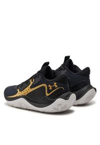 Under Armour Buty do koszykówki Ua Gs Jet '23 3026635-002 Czarny. Kolor: czarny. Materiał: skóra. Sport: koszykówka #6